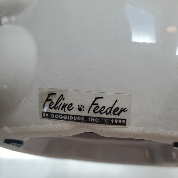 Feline Feeder VTG 90s Cartoon Mouse Character Tom / Jerry reminiscent 4 CATS - Picture 13 of 13